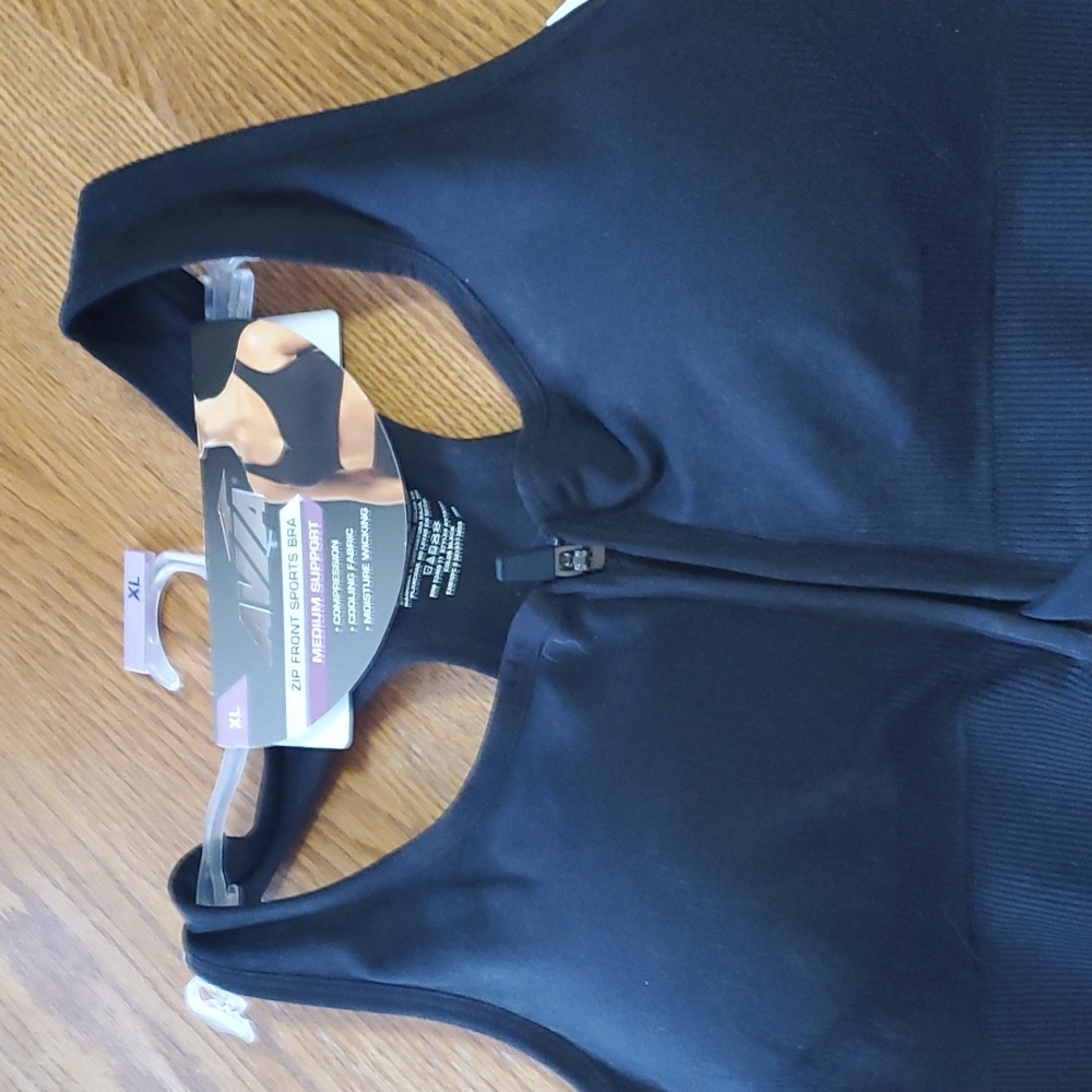 Avia Zip Front Sports Bra